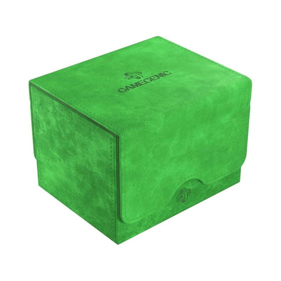 GameGenic Sidekick XL Deck Box 100 Plus Cards Green Trading Card Storage Case