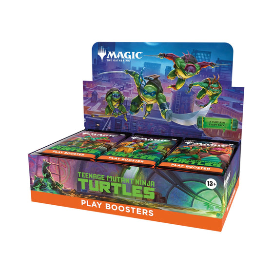 Magic: The Gathering Teenage Mutant Ninja Turtles Play Booster Box – Collectible MTG Cards, Strategy Deck Expansion, Fun for Kids and Adults