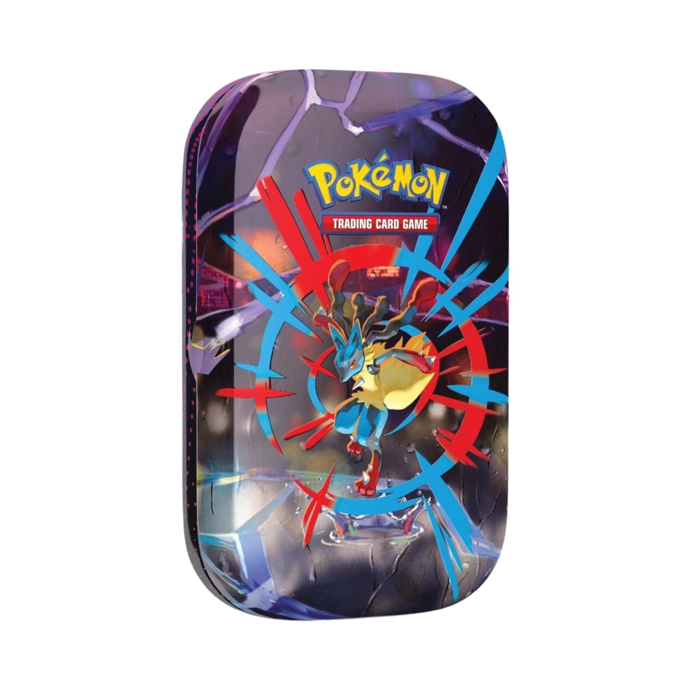 Pokemon TCG Mega Evolution MEG Mini Tin - 2 Booster Packs, Sticker Sheet & Art Card - Pokemon Cards Pack Collector Tin - Pokemon Booster Pack Trading Card Game Collectibles