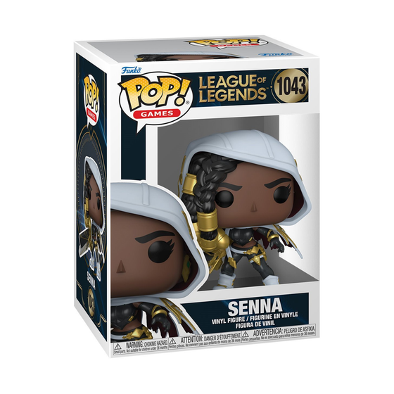 Senna Funko Pop! Games League of Legends - Approx. 3 3/4" Collectible Vinyl Figure #1043 with Display Box Protector Case