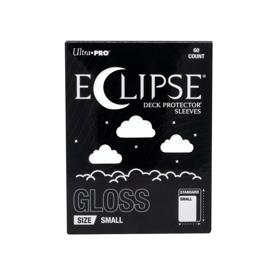 Ultra PRO Eclipse Gloss Small Deck Protector Sleeves Arctic White 60CT - Opaque Card Sleeves for TCG, Trading Cards, Card Game Deck, Collectibles Protection (PRE-ORDER AUGUST)