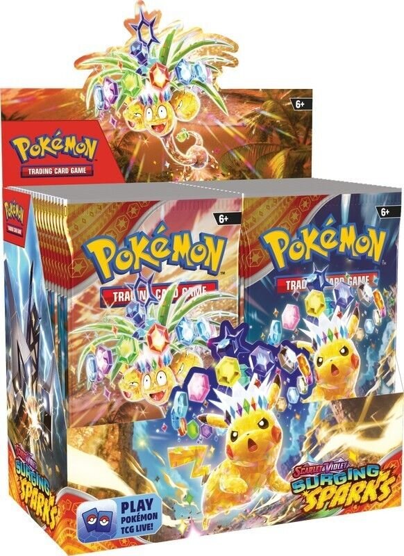 Pokemon SURGING SPARKS Booster Box