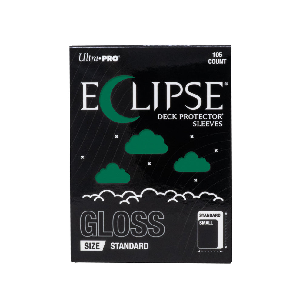 Ultra Pro ECLIPSE Gloss Forest Green 105CT Standard Deck Protector Sleeves for Trading Cards, TCG, Collectible Card Games, Durable Opaque Card Sleeves for Card Deck Protection & Storage