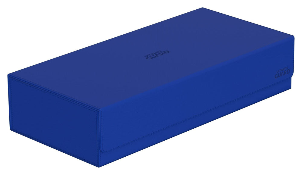 Ultimate Guard Superhive 550+, Deck Case for 550 Double-Sleeved TCG Cards, Blue, Compatible with Boulders, Magnetic Closure & Microfiber Inner Lining