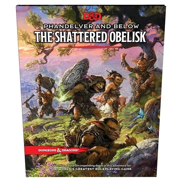 D&D Phandelver and Below: The Shattered Obelisk – Hardcover Adventure Book | Dungeons & Dragons Horror Campaign